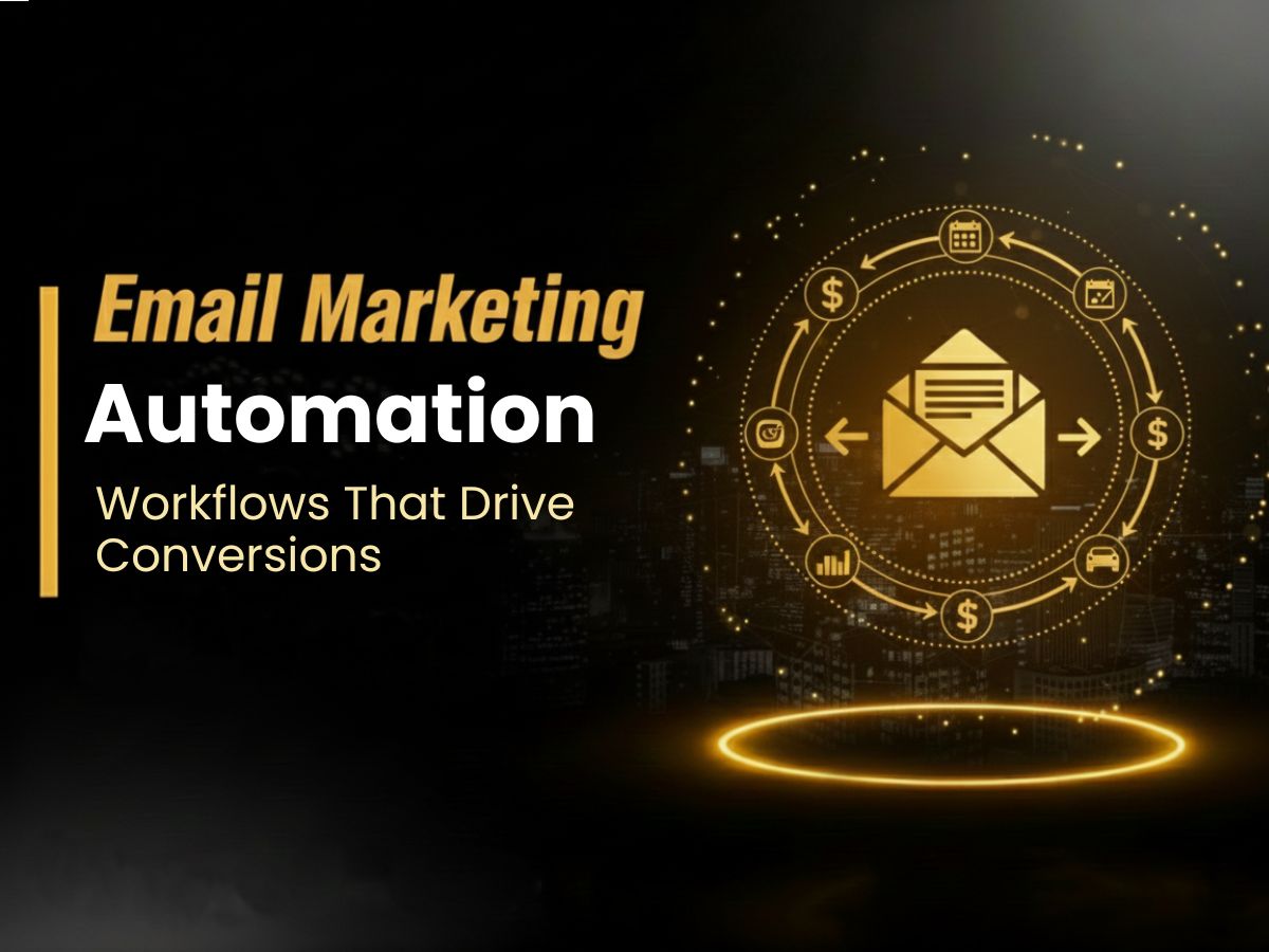 A professional digital marketing-themed graphic showcasing a bold heading section used in website design and brand communication.