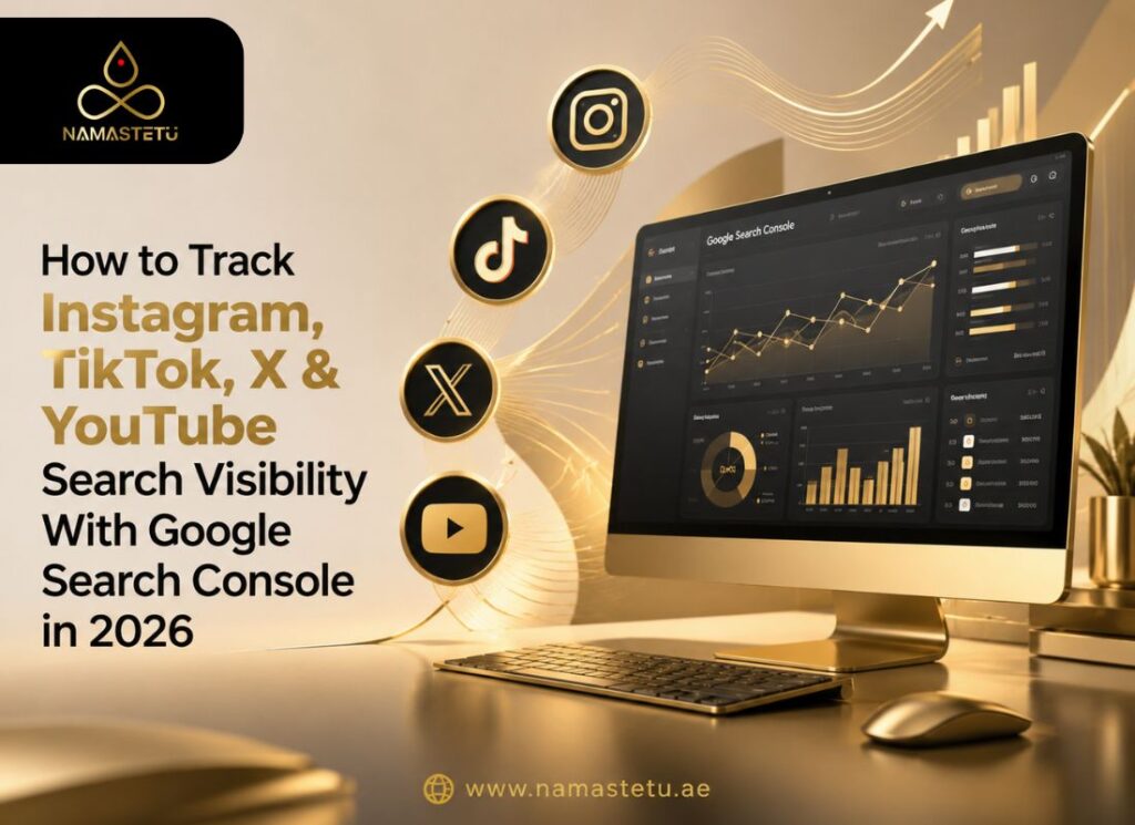 Track Instagram, TikTok, X and YouTube search visibility using Google Search Console in 2026