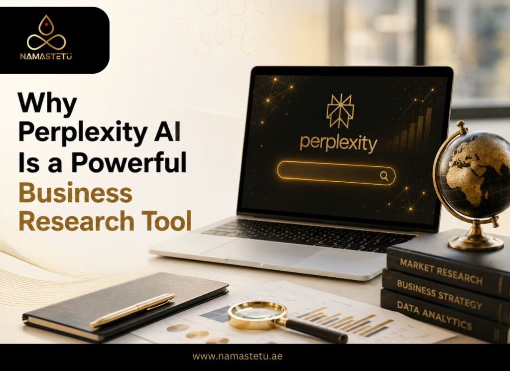 Perplexity AI as a powerful business research tool for market insights and decision-making
