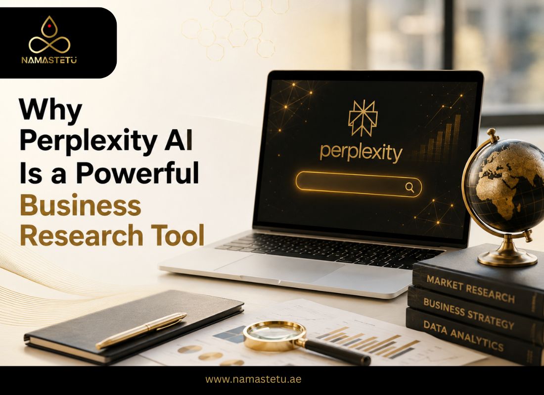 Perplexity AI as a powerful business research tool for market insights and decision-making