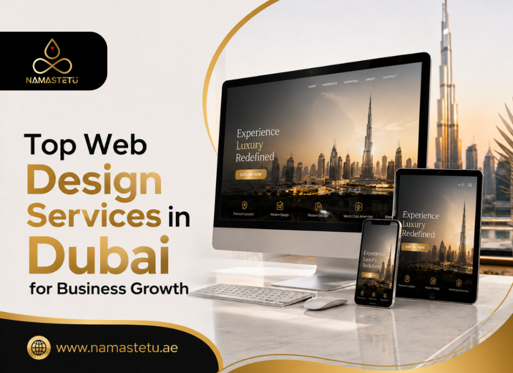 Professional web design services in Dubai for creating responsive, SEO-friendly business websites